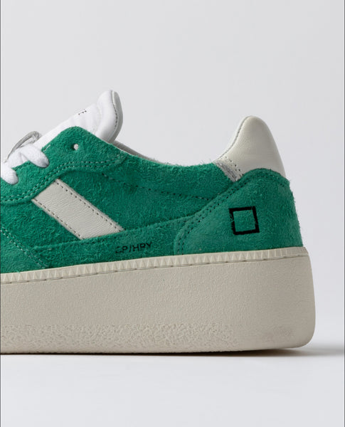 Court Platform Hairy Sneakers