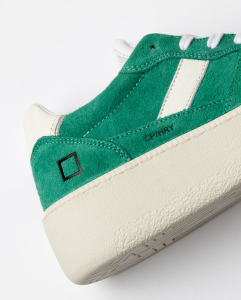 Court Platform Hairy Sneakers