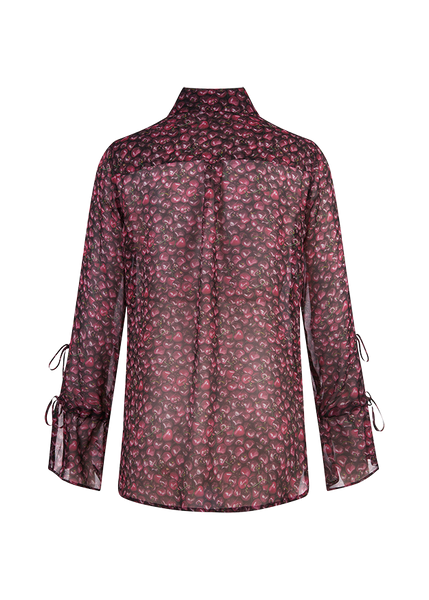 Cherry Print Blouse