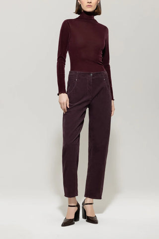 Velvet Ling sleeve Fitted Top