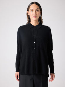 Andrea Cashmere Button Up Shirt