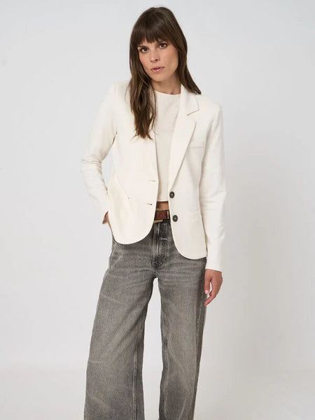Tailored French Terry Sweatshirt Blazer - 3 Colours