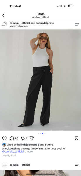 Anais Wrap Front Pant