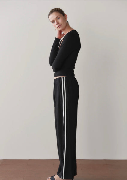 Striped Linen Pants