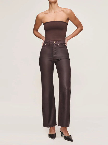 Karmine Refined Wide Leg High Rise