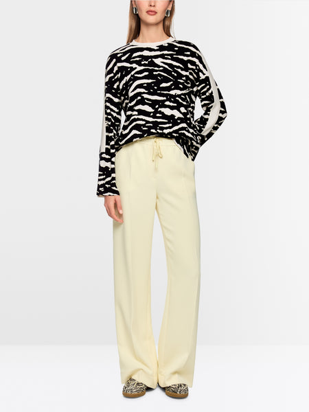 Long Sleeve Shirt with Animal Print