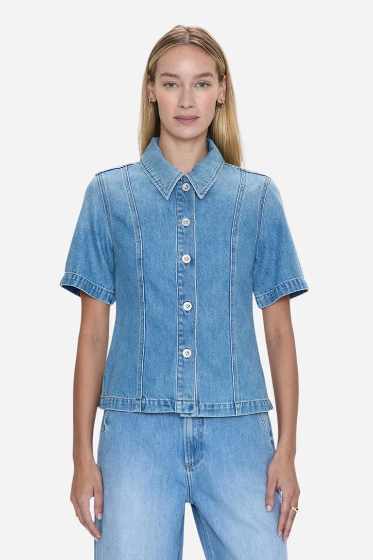 Cyndi Denim Top