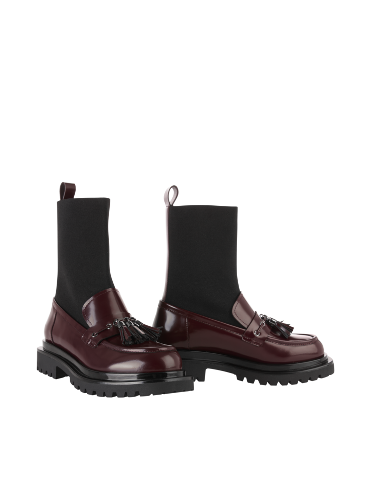 Loafer Style Ankle Boots