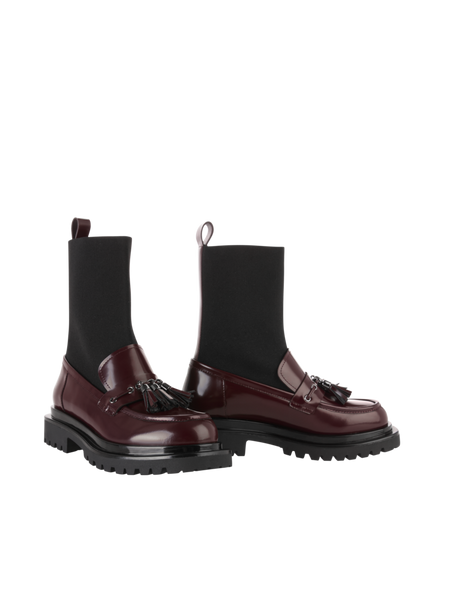 Loafer Style Ankle Boots
