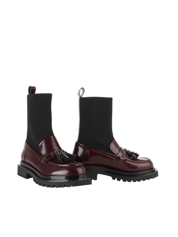 Loafer Style Ankle Boots