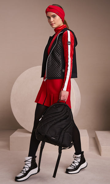 Mixed Material Vest