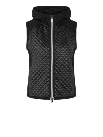 Mixed Material Vest