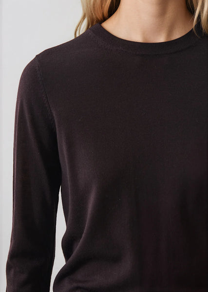 Extrafine Marino Wool Classic Crew Neck
