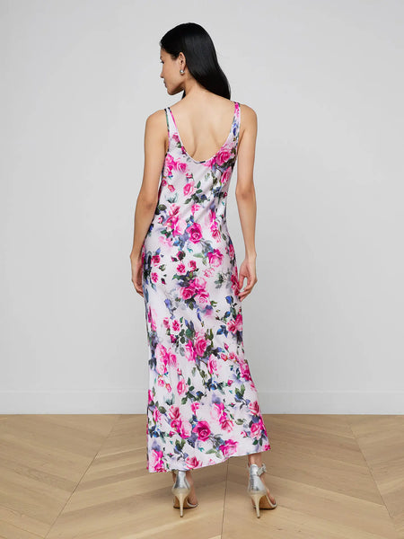 Akiya Satin Maxi Dress
