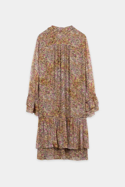 Boho Dress with Animal Print