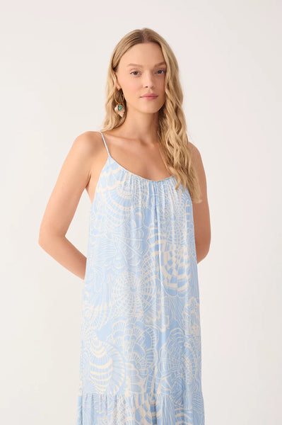 Cristalina Tiered Maxi Dress