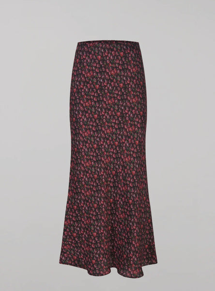 Cherry Print Skirt