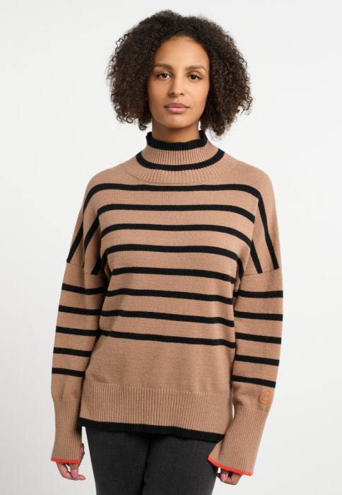 Stripe Knit Pullover