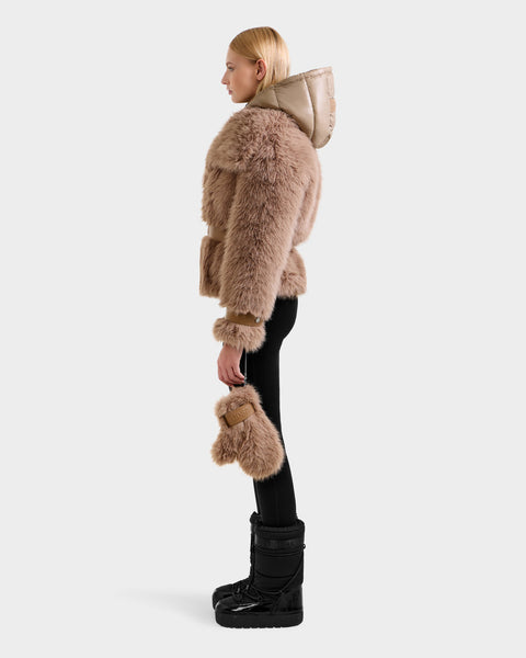 Chloe Faux Fur Coat