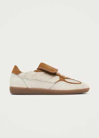 TB. 490 Soft Tan Leather Sneaker