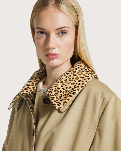 Reversible Gabardine Coat
