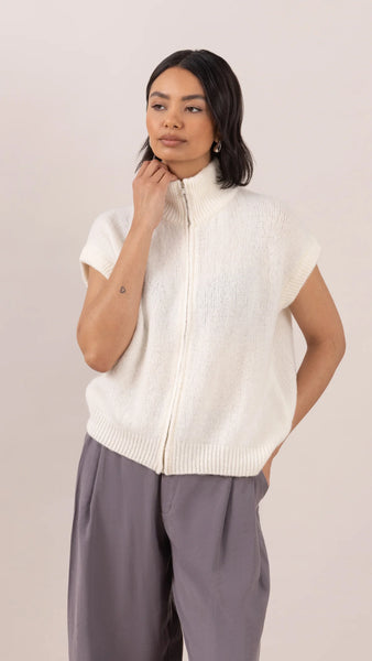Leigh Zip Up Vest