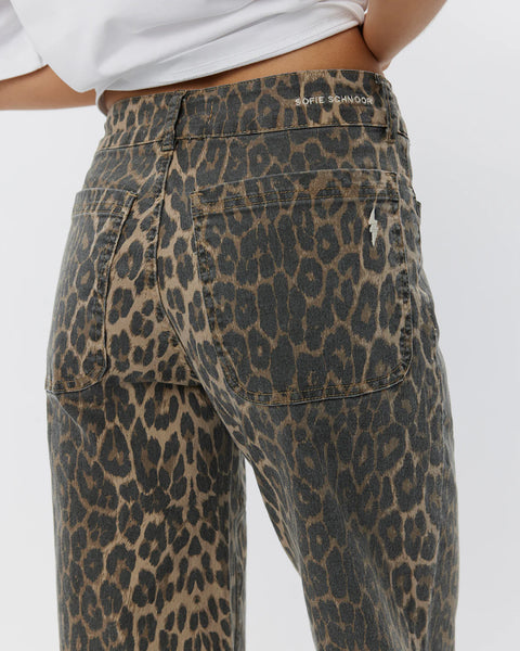SienneSW Leopard Trousers