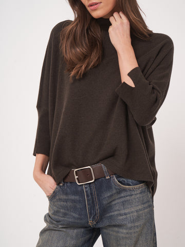 Oversized Mockneck- 2 Colours