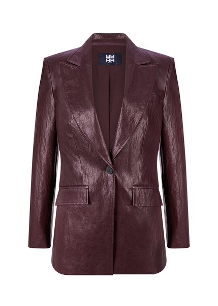 Blazer Made from Vegan Leather