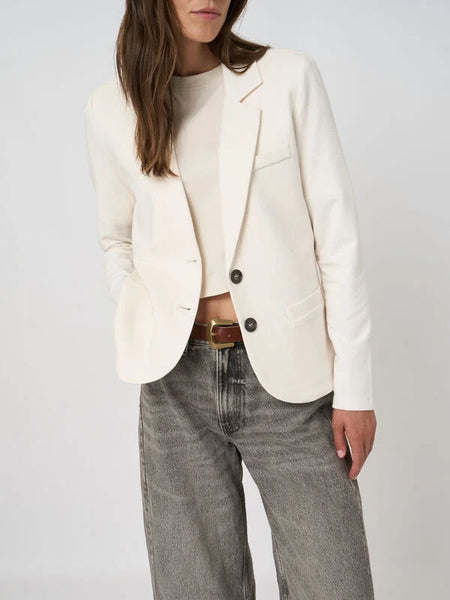 Tailored French Terry Sweatshirt Blazer - 3 Colours