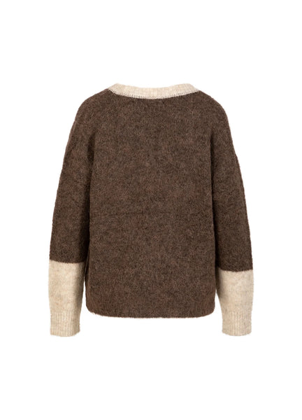 Colourblock Knit Sweater