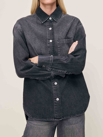 Faye Oversized Denim Shirt