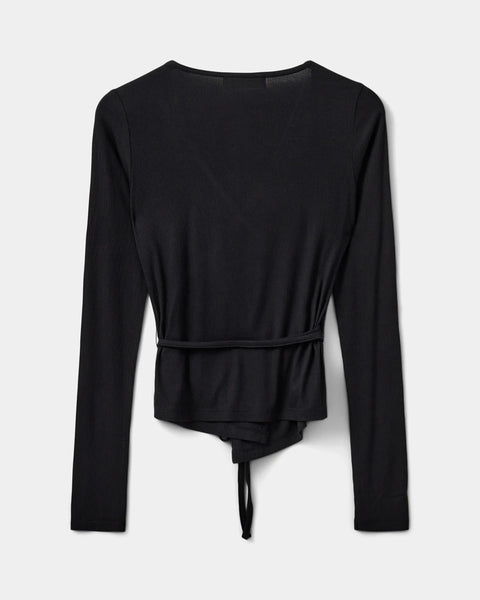Joody Wrap Blouse