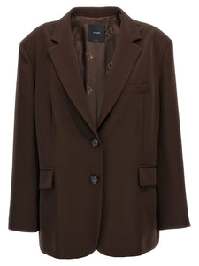 Giornale Single-Breasted Oversized Blazer