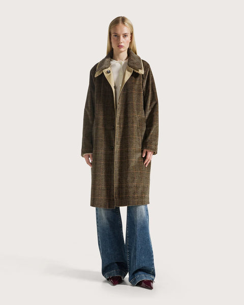 Reversible Gabardine Coat