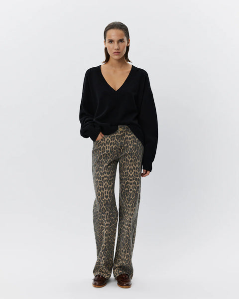 SienneSW Leopard Trousers