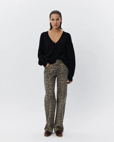 SienneSW Leopard Trousers