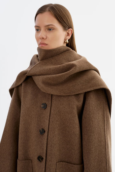 ANCA Wool Scarf Jacket