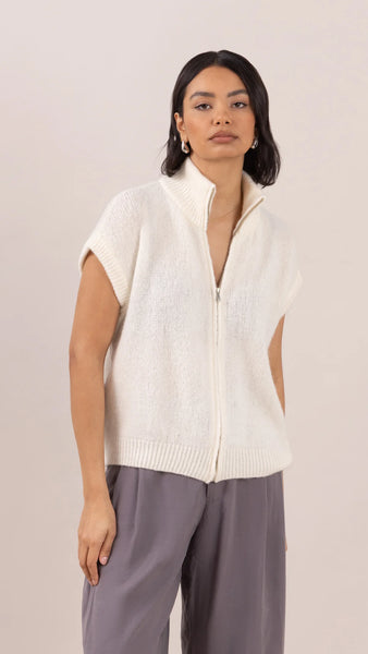 Leigh Zip Up Vest