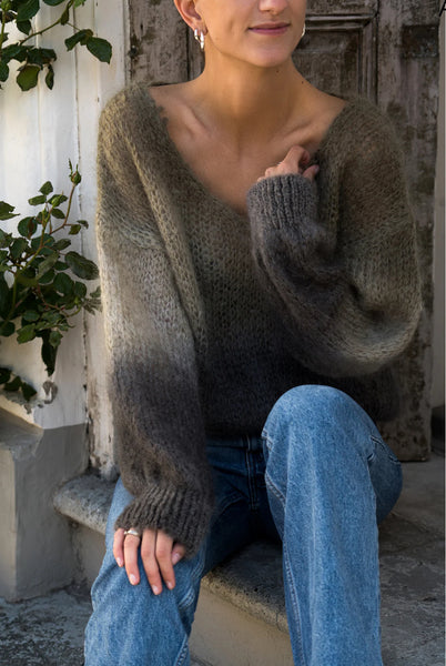 Milana Mohair Knit Pullover