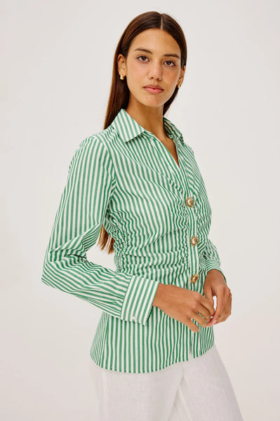 Caralyn Blouse with Button Details