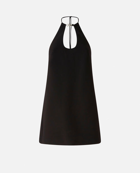 Mini Dress with Bejewelled Details