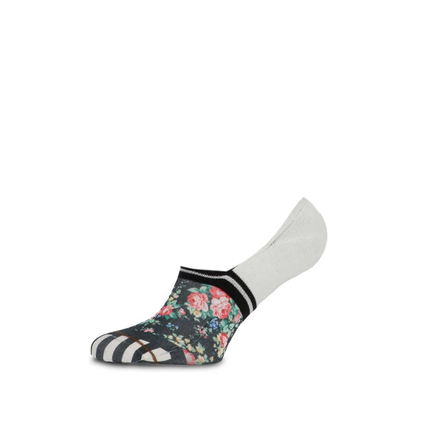 Nikki Floral No Show Socks