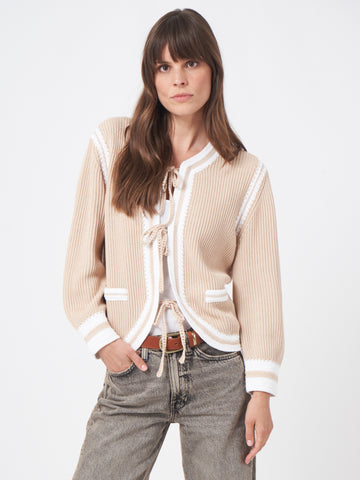 Tie Front Cardigan