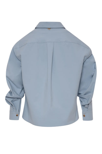 Layered Tucked Effect Shirt