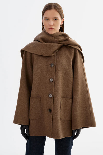 ANCA Wool Scarf Jacket
