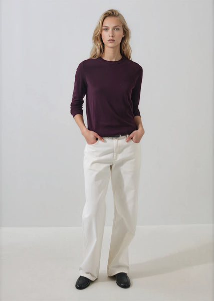 Extrafine Marino Wool Classic Crew Neck