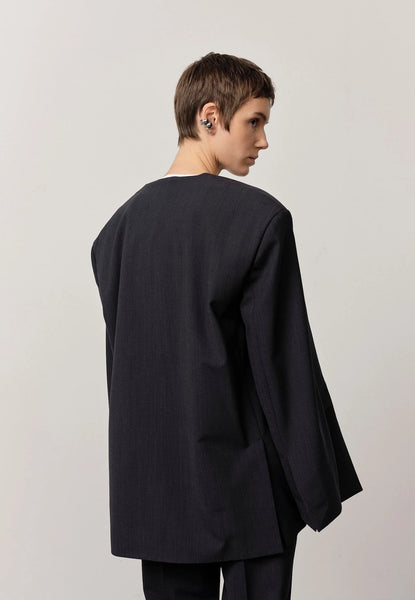 Indiana Blazer - Navy Melange