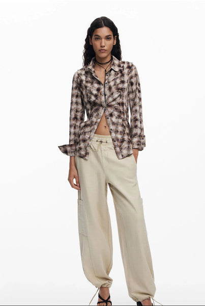 Check Texture Shirt