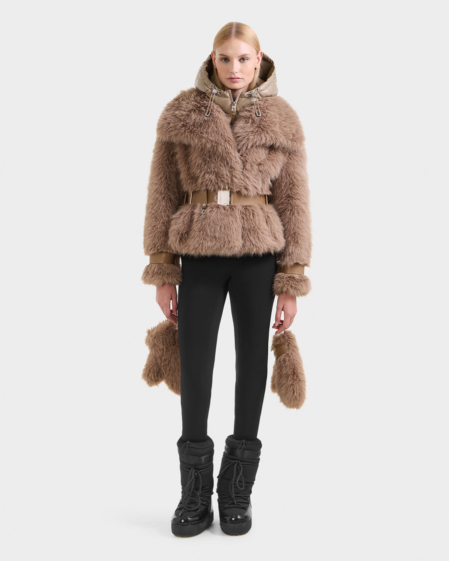 Chloe Faux Fur Coat